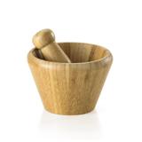 Mortar Pilão em Bambu 12 x 8cm - Bencafil