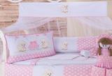 Mosquiteiro para berço 1 peça Ovelha Rosa Avulso - I9 baby