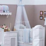 Mosquiteiro Teto Tranca Azul - Biramar - Biramar baby