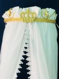 Mosquiteiro Voal com Dossel Coroa Florida - Elobaby