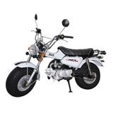 Moto RETROLINE T-REX 125cc DropBoards Branco