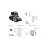 Motor de Arranque UNO PALIO STRADA (ZM8011502)