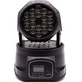 Moving Head RGB 18 LED 3 Watts triled GT74 - Lorben