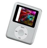 Mp3 Mp4 Player Mini Knup Multimídia Stereo Rádio Fm Micro Sd Kp-4006 Prata