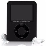 Mp3 Mp4 Player Mini Knup Multimídia Stereo Rádio Fm Micro Sd Kp-4006 Preto