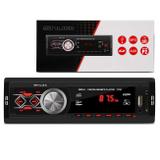 MP3 Player Automotivo Shutt Montana 1 Din Display 3.5 Polegadas USB SD P2 Rádio FM