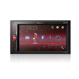 MP3 Player Pioneer MVH-A218BT 2Din 6,2 Polegadas USB Bluetooth FM AUX Interface Android Iphone Entrada Câmera de Ré