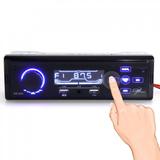 Mp3 som rádio carro bluetooth usb aux touchscreen controle - First option