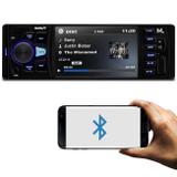 MP5 Player Automotivo Multilaser Rock 4 P3325 1 Din 4" Bluetooth USB SD Aux P2 MP3 MP4 FM Outlet