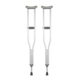 Muleta axilar de aluminio cinza tamanho g mercur - Mercur s.a.