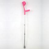 Muleta Canadense Rosa Pink Regulável Alo Colorida até 110kg