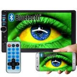 Multimídia Mp5 Player Automotivo 2 Din D722BT Bluetooth Espelhamento Android - Exbom