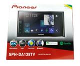 Multimidia Receiver Pioneer Sph-da138tv Tela 6.2 Capacitiva bluetooth tv digital usb