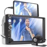 Multimídia Universal 2 Din Mp5 Bt / Usb 7010b - Dex