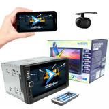 Multimídia Universal Exbom MP5 Player 7" HD TFT Touch Screen Com Câmera de Ré