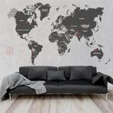 Mural Mapa Mundi - Tacolado