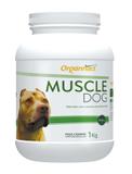 Muscle Dog 1kg - suplemento massa muscular BCAA - Organnact