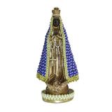 N.S Aparecida 20cm em Gesso com Pérola - Imagens januzzi