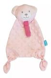 Naninha Meu Ursinho Com Prendedor De Chupeta Buba - ROSA