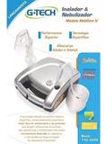 Nebulizador Adulto e Infantil Superflow Plus G-tech Prata