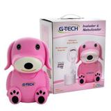 Nebulizador E Inalador Nebdog Rosa G-tech