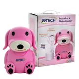 Nebulizador Infantil Nebdog Superflow Rosa Bivolt - G-tech