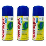 Nevralgex Ice Gelo Em Aerosol 120ml (Kit C/03)