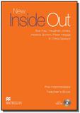 NEW INSIDE OUT PRE-INTERMEDIATE TB WITH KEY Mais CD - Macmillan