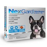 Nexgard Cães 4 a 10kg 28,3MG 3 COMPRIMIDO - Merial