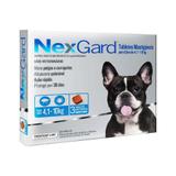 Nexgard Cães 4,1 a 10kg 3 Tabletes - Bcs