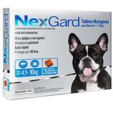 Nexgard M 4 A 10kg Com 3 Tabletes Mastigaveis - Merial
