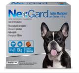 NexGard Tablete Mastigável - Antipulgas e Anticarrapatos para Cães de 4,1 a 10 Kg
