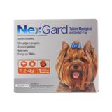NexGard Tablete Mastigável para Cães de 2-4kg 1 Tablete