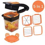Nicer Dicer Quick Cortador 5 em 1 Multi Fatiador de Legumes Frutas e Verduras - Nicer quick