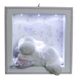 Nicho 3 Leds Ovelha Soninho Rosa Quarto Bebê Infantil Menina - Potinho de mel