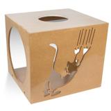 Nicho Gato Arranhando Natural Carlu Pet