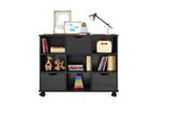 Nicho Organizador Preto com 3 gavetas Pretas - Qmovi