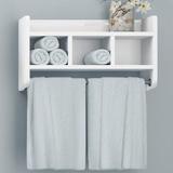 Nicho porta toalhas para decoração com kit de instalação fred planejados