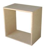 Nicho Quadrado 25X25X15 - MDF - Palácio da arte