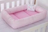 Ninho Redutor de Berço 2 peças Princesa Rosa - I9 baby