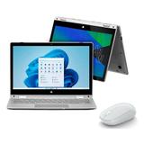 Notebook 2 em 1 Multilaser Prime Intel Celeron 4GB 64GB Tela 11,6 Microsoft 365 + Microsoft Mouse Bluetooth White - Kit