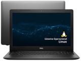 Notebook Dell Inspiron 15 3000 i15-3583-D05P - Intel Pentium Gold 4GB 500GB 15,6” Linux