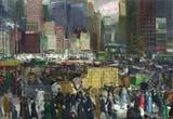Nova York - George Bellows - Tela 60x86 Para Quadro - Santhatela