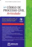 Novo Código de Processo Civil Articulado - J h mizuno
