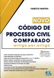 Novo Código de Processo Civil Comparado - Artigo por Artigo - Edijur