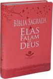 NTLH065EFD - Bíblia Sagrada - NTLH - Elas Falam de Deus - Pessego Alpha - Sociedade bíblica do brasil
