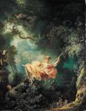 O Balanço - Jean Fragonard - Tela 60x77 Para Quadro - Santhatela