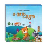 O gato e o rato - Livro pop-up fábulas - Vale das letras