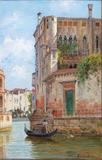 O Gondoleiro - Antonietta Brandeis - Tela 60x94 Para Quadro - Santhatela