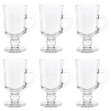 O Jogo 6 xícarass irish coffee vidro 120ml transparente Dynasty